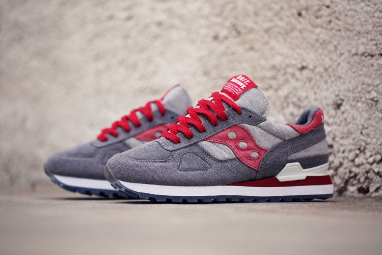 Bait x Saucony Shadow Original 'Cruel World 4: Midnight Mission' — Nvy/Gry/Red