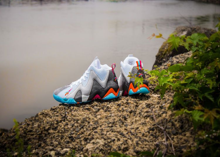 Reebok Kamikaze 2 Mid 'Packers Shoes' — Steel/Blue/Cyclone Grey