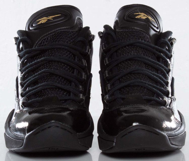 Reebok Question Mid 'New Years Eve' — Black/Gold