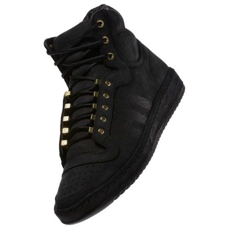 2 Chainz x adidas Top Ten Hi '2 Good To Be T.R.U.' — Black1/Black1/Black1