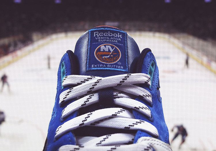 Extra Butter x New York Islanders x Reebok Ventilator Supreme 'Dynasty' — Exb-Blue/Orange/Twlight