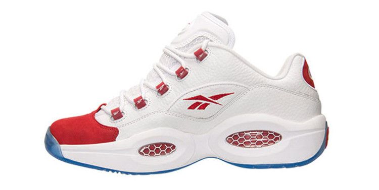 Reebok Question Low 'OG' — White/Flash Red/Ice