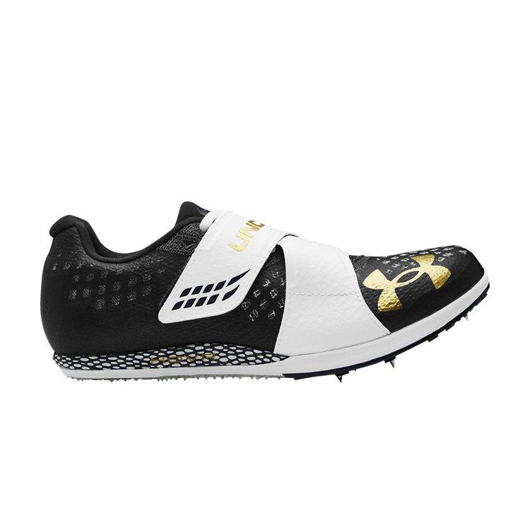 Under Armour HOVR Skyline TJ Track Spikes 'Jet Grey White' — Jet Grey/White