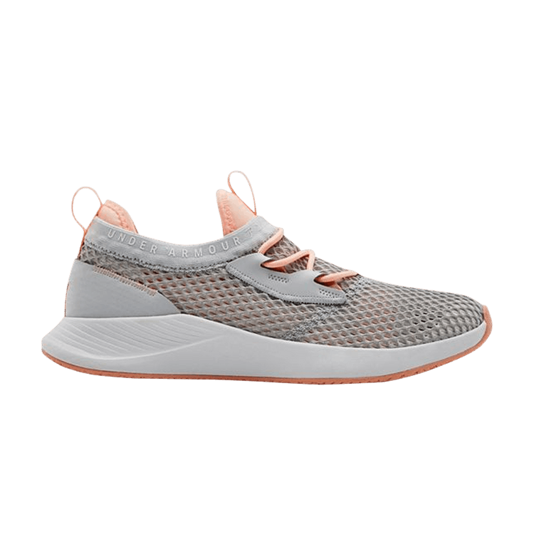 Under Armour Wmns Charged Breathe SMRZD 'Halo Grey Peach' — Halo Grey/Peach Frost