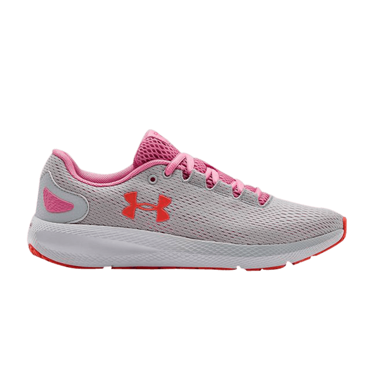 Under Armour Wmns Charged Pursuit 2 'Halo Grey Pink' — Halo Grey/Pink