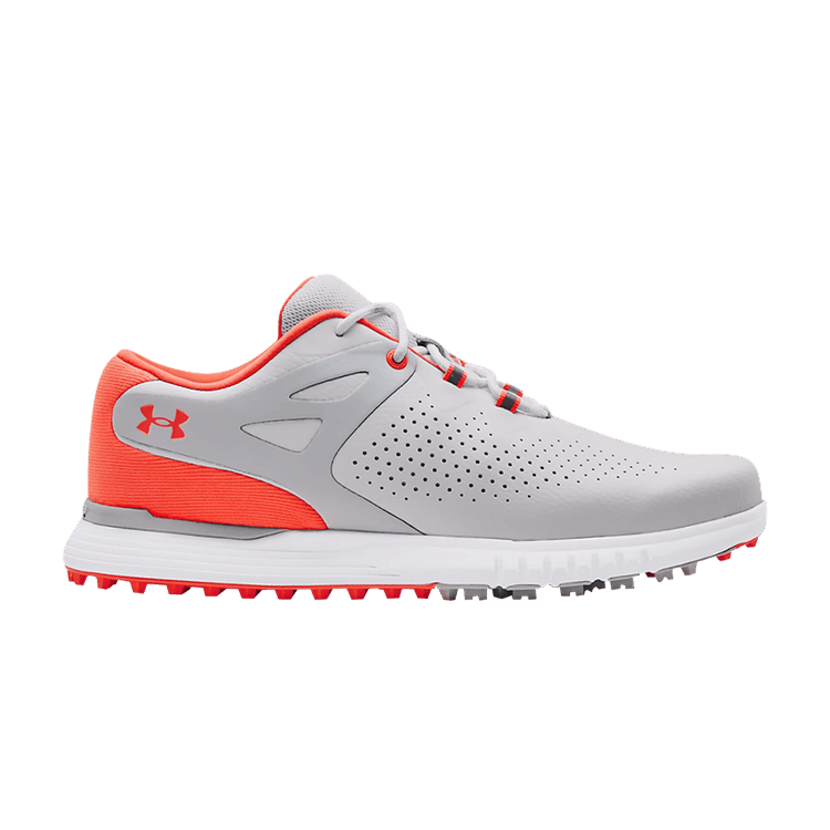 Under Armour Wmns Charged Breathe Spikeless 'White Halo Grey' — White/Halo Grey
