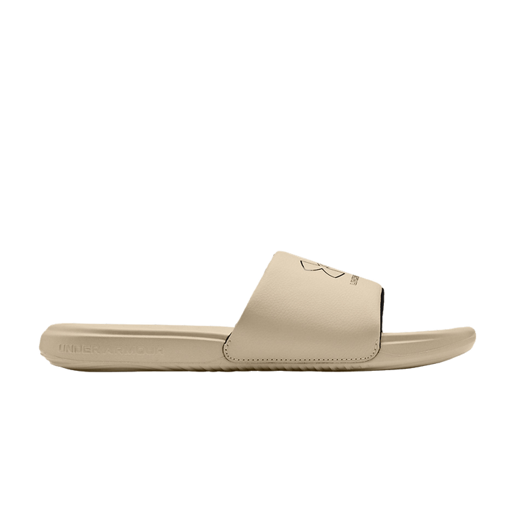 Under Armour Ansa Fixed Slide 'Khaki Base' — Khaki Base/Black