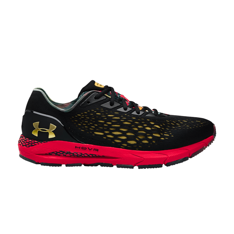 Under Armour HOVR Sonic 3 'Chinese New Year' — Black/Versa Red/Metallic Gold Luster