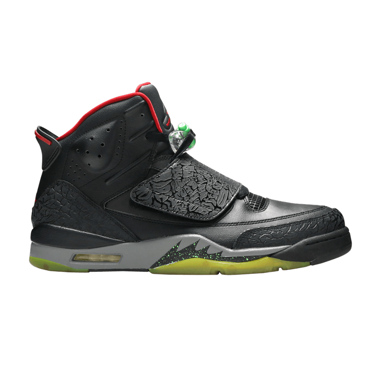 Air Jordan Son Of Mars 'Black' — Black/Gym Red-Cool Grey-Green Pulse