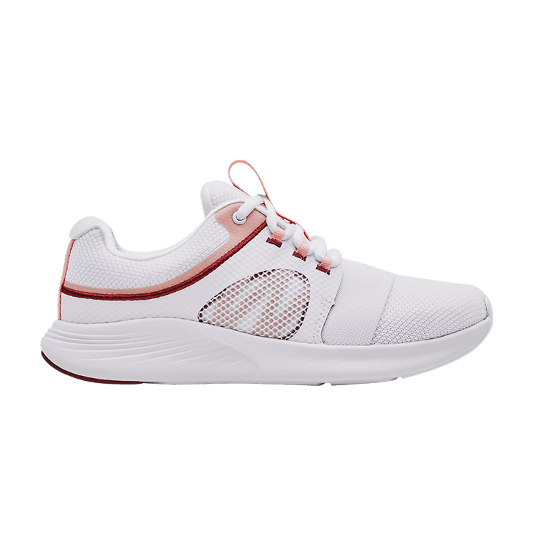 Under Armour Wmns Charged Breathe Bliss 'White Retro Pink' — White/Retro Pink