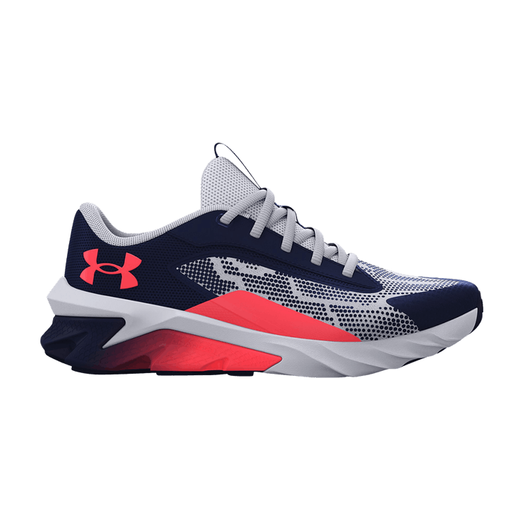 Under Armour Charged Scramjet 4 GS 'Midnight Navy' — Midnight Navy/Mod Grey