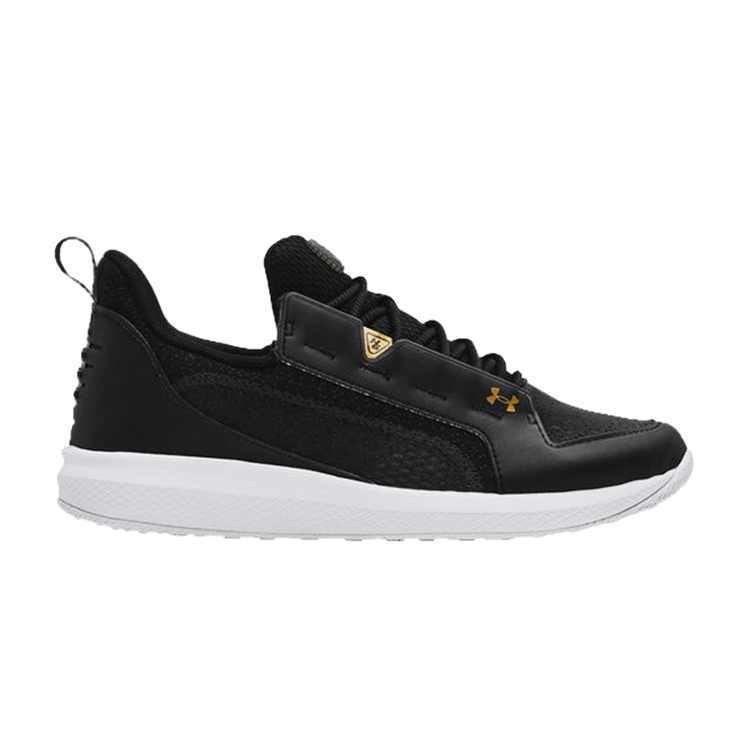 Under Armour Harper 6 Turf 'Black Metallic Gold' — Black/Black/Metallic Gold