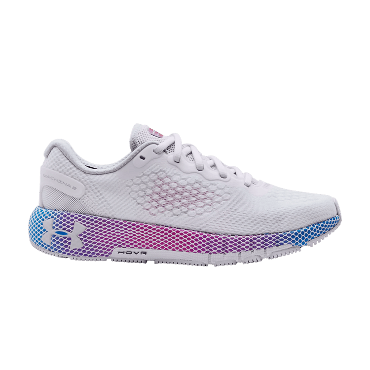Under Armour Wmns HOVR Machina 2 'Colorshift - White' — White/Asteroid Pink