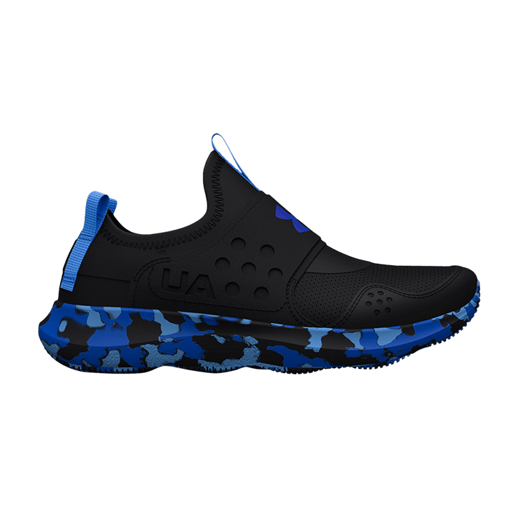 Under Armour Runplay PS 'Black Carolina Blue Camo' — Black/Carolina Blue
