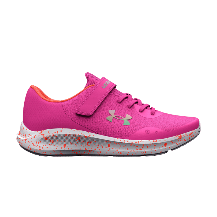 Under Armour Pursuit 3 AC PS 'Rebel Pink Speckled' — Rebel Pink/After Burn