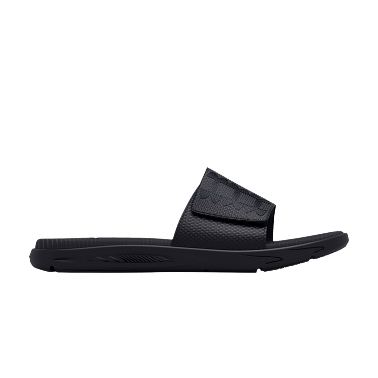 Under Armour Mercenary Slide GS 'Black Jet Grey' — Black/Jet Grey