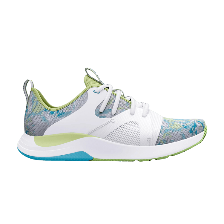Under Armour Wmns Charged Breathe Lace TR 'White Pale Olive' — White/Pale Olive