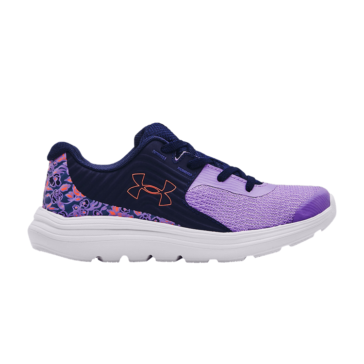 Under Armour Outhustle Print PS 'Vivid Lilac Midnight Navy' — Vivid Lilac/Midnight Navy