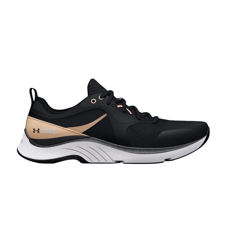Under Armour Wmns HOVR Omnia 'Metallic - Black Peach Ice' — Black/Peach Ice