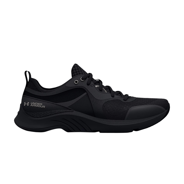 Under Armour Wmns HOVR Omnia Metallic 'Black Metallic Warm Silver' — Black/Metallic Warm Silver
