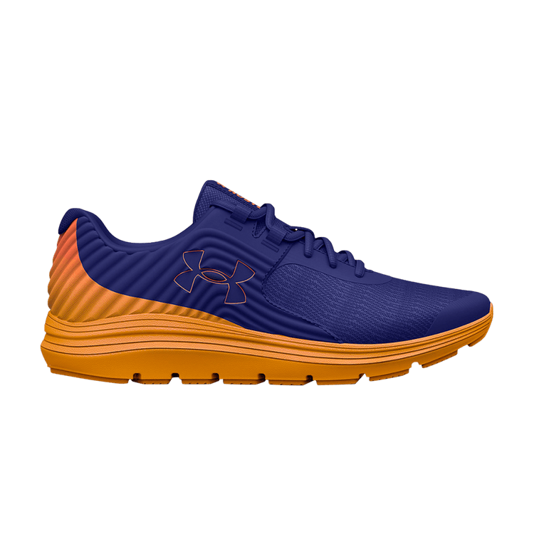 Under Armour Outhustle Printed GS 'Bauhaus Blue Orange Shock' — Bauhaus Blue/Orange Shock