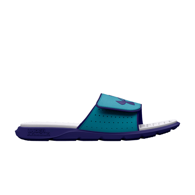 Under Armour Ignite Pro Graphic Slide GS 'Sonar Blue Surf' — Blue Surf/Sonar Blue