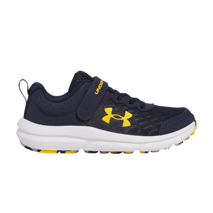 Under Armour Assert 10 AC PS 'Mod Grey Campus Gold' — Midnight Navy/Mod Grey/Campus Gold