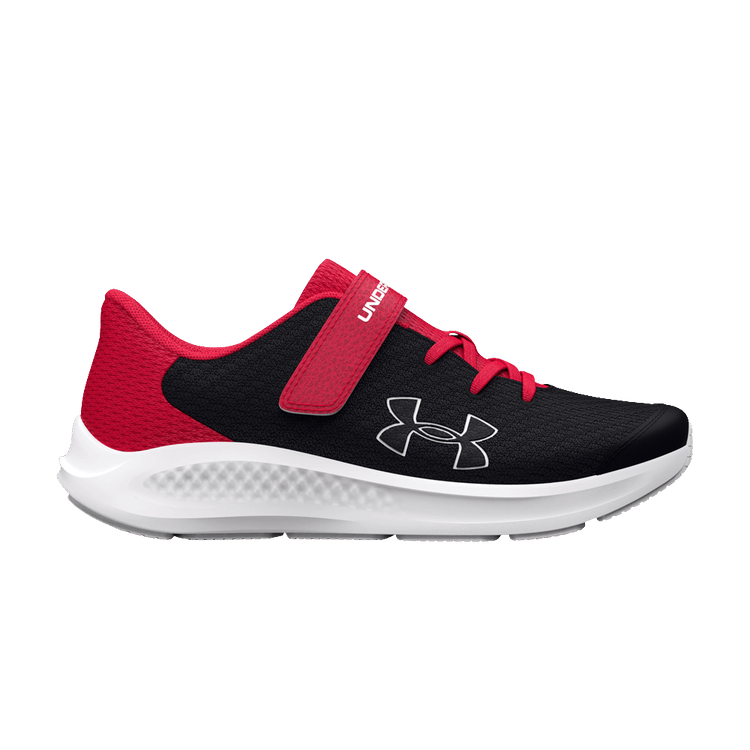 Under Armour Pursuit 3 AC PS 'Big Logo - Black Red' — Black/Red