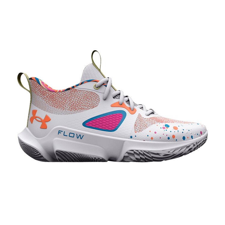 Under Armour Wmns Flow Breakthru 3 LE 'Polka Dots' — White/Pink Edge