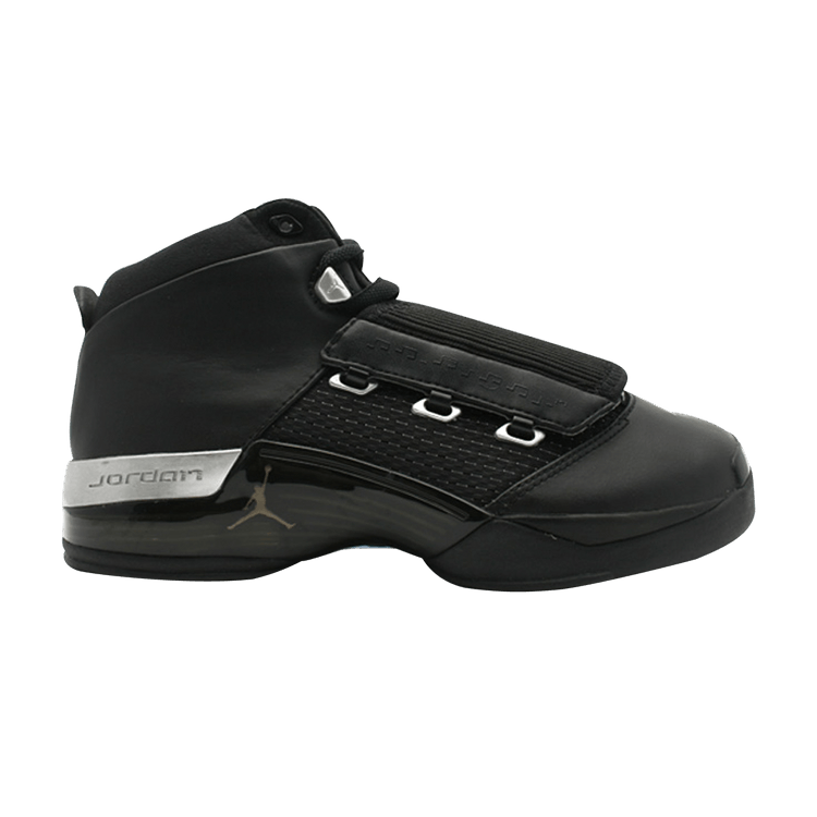 Air Jordan 17 OG GS 'Black Metallic Silver' — Black/Metallic Silver
