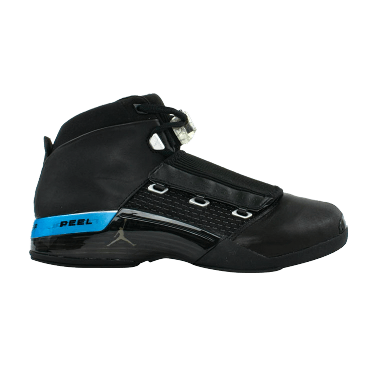 Air Jordan 17 OG 'Black Metallic Silver' — Black/Metallic Silver