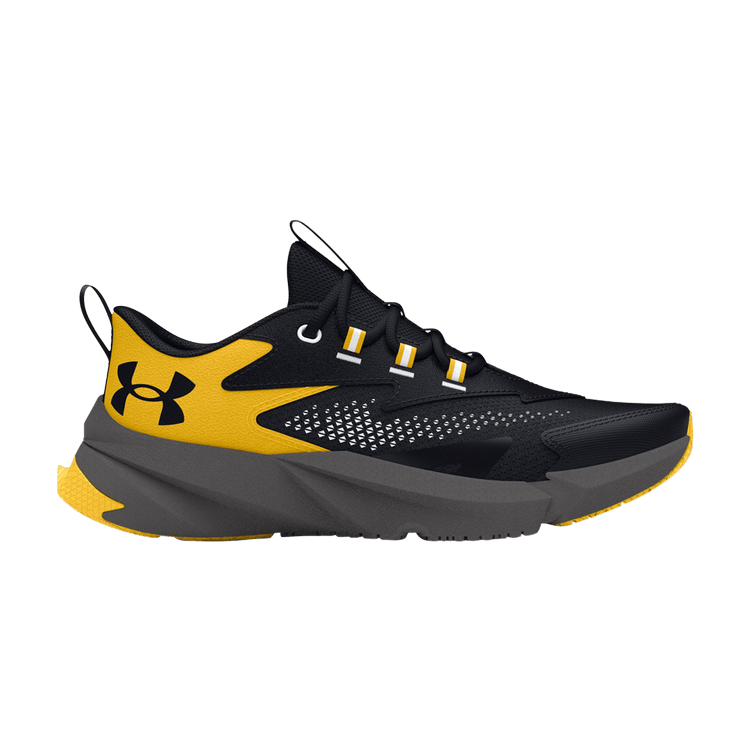 Under Armour Scramjet 6 GS 'Black Taxi' — Black/Taxi