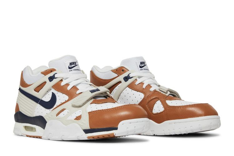 Nike Air Trainer 3 Retro 'Medicine Ball' 2014 — White/Midnight Navy-Ginger-Light Bone