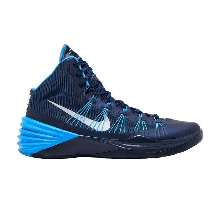 Nike Hyperdunk 2013 TB — Mid Navy/Photo Blue/Metallic Silver