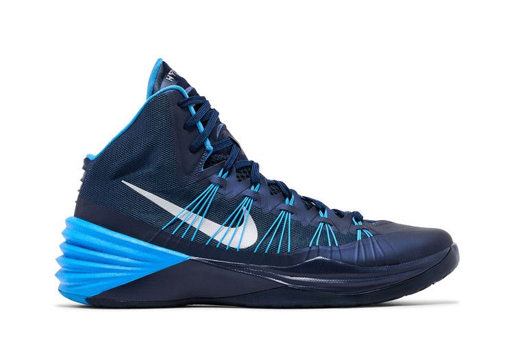 Nike Hyperdunk 2013 TB — Mid Navy/Photo Blue/Metallic Silver