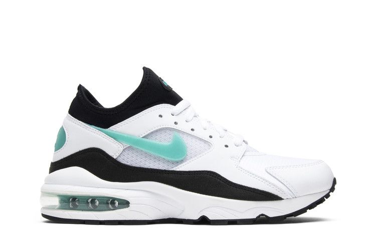 Nike Wmns Air Max 93 'Dusty Cactus' — White/Sport Turquoise-Black