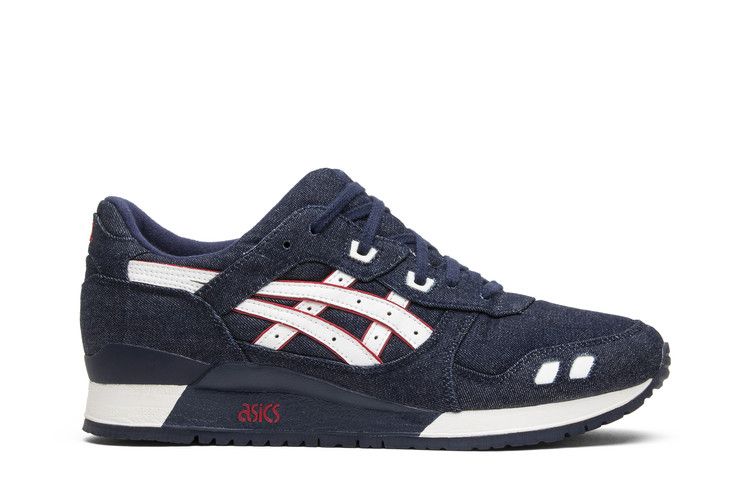 Ronnie Fieg x ASICS Gel Lyte 3 'Selvedge Denim' — Denim/White/Red