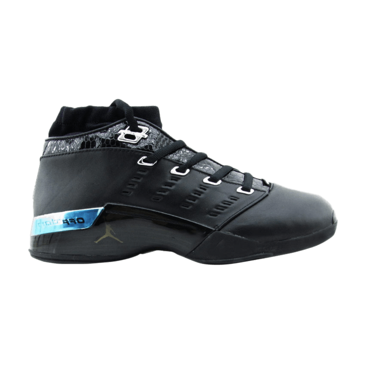 Air Jordan 17 OG Low 'Black Chrome' — Black/Chrome