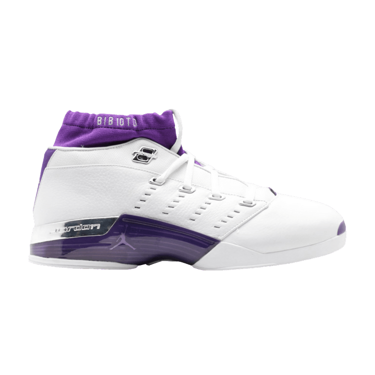 Air Jordan 17 Low 'Mike Bibby' PE — White/Varsity Purple
