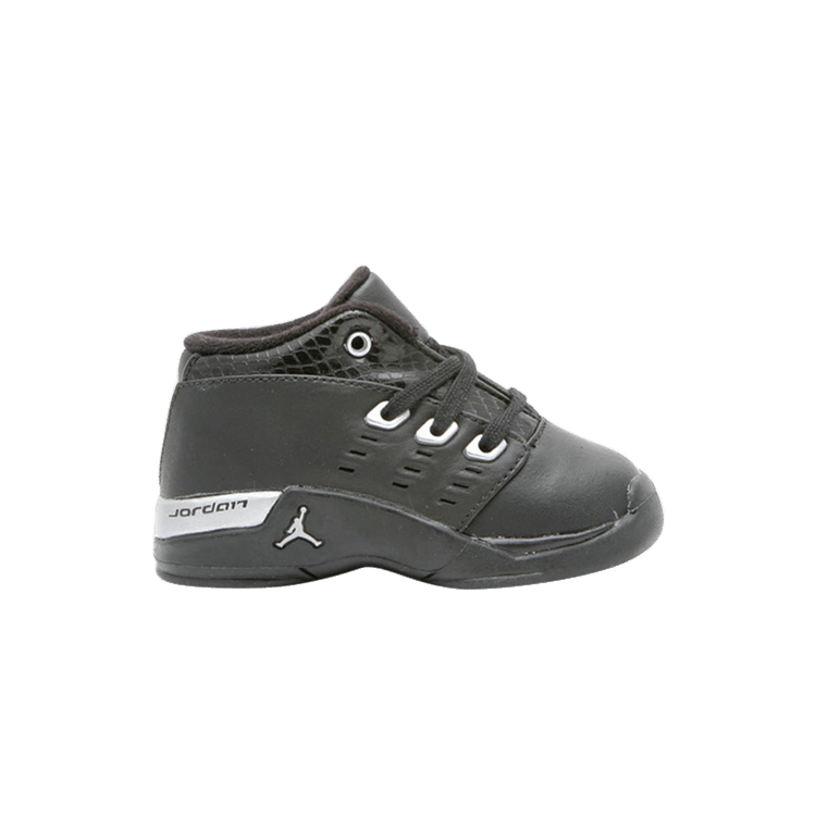 Air Jordan 17 OG Low TD 'Black Chrome' — Black/Chrome