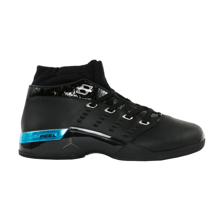 Air Jordan 17 OG Low GS 'Black Chrome' — Black/Chrome