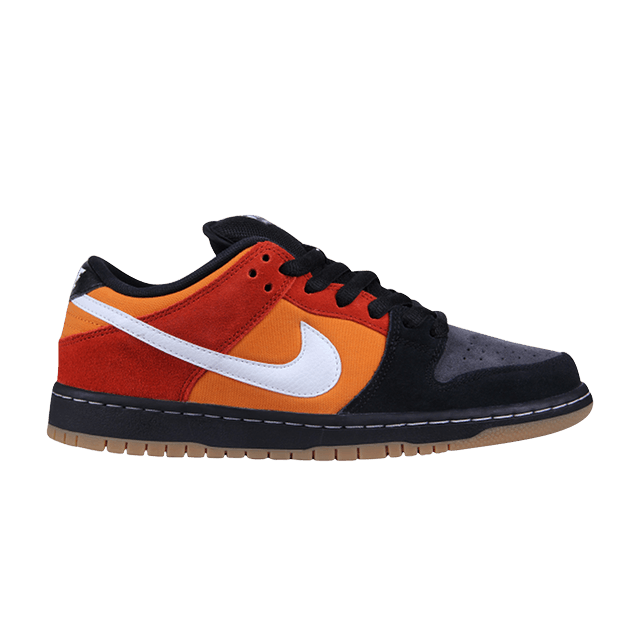Nike SB Dunk Low Pro 'Reverse Raygun' — Black / Cinnabar / Copper Flash