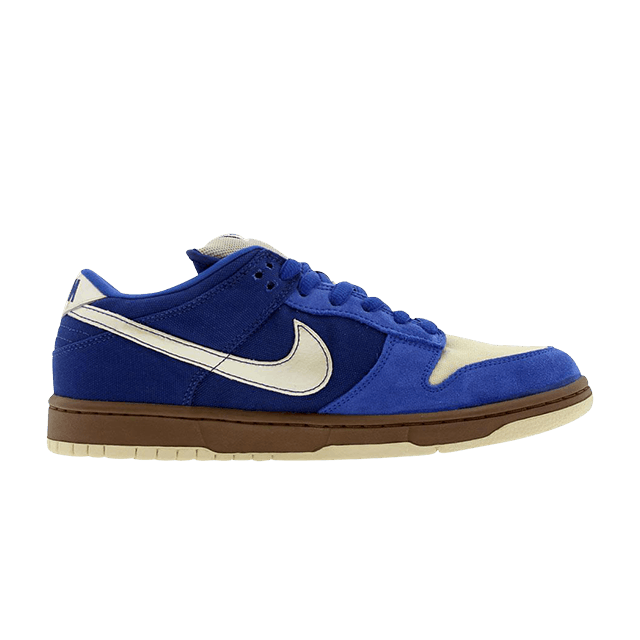 Nike Dunk Low Pro SB 'Gold Rail' — Vrsty Ryl/Mtlc Vgs Gld-Mtlc Vg