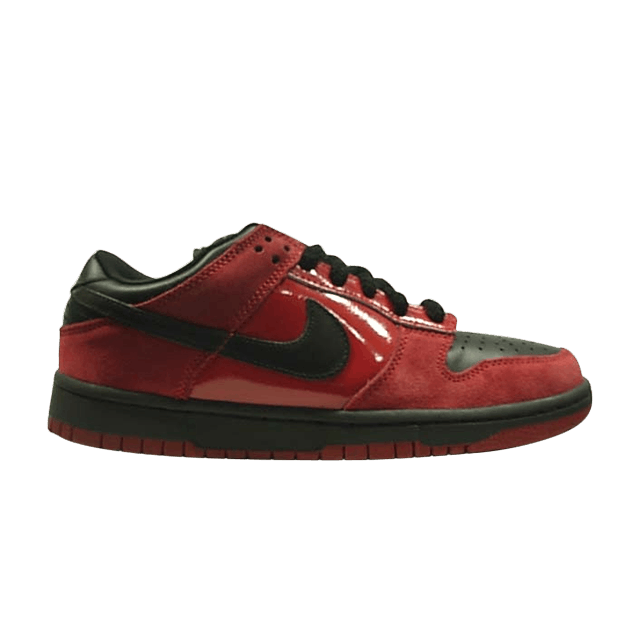 Nike Dunk Low Pro SB 'Milli Vanilli' — Varsity Crimson/Black