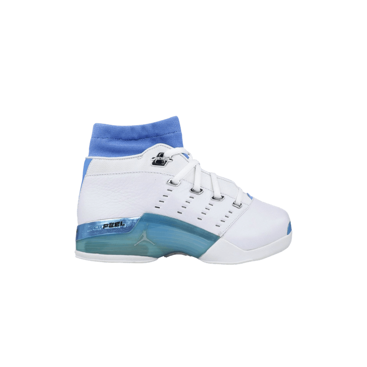 Air Jordan 17 OG Low TD 'UNC' 2002 — White/University Blue/Black/Chrome