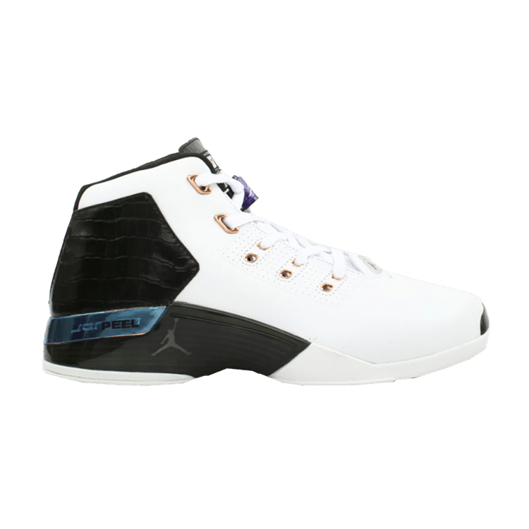 Air Jordan 17+ OG 'Copper' 2002 — White/Black/Metallic Copper Coin