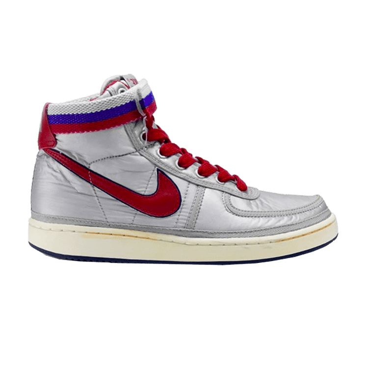 Nike Vandal Supreme — metallic silver/samba-black