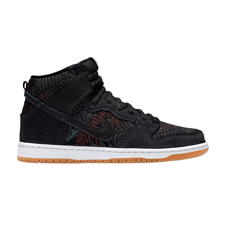 Nike Dunk High Pro SB 'Rainforest' — black / black-medium olive