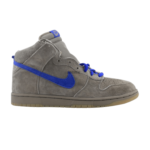 Nike Dunk High Pro SB 'Iron' — Iron/Sport Royal/White