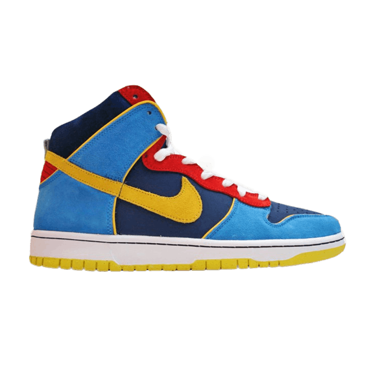 Nike Dunk High Pro SB 'Mr. Pacman' — Blue Frost/Midwest Gold